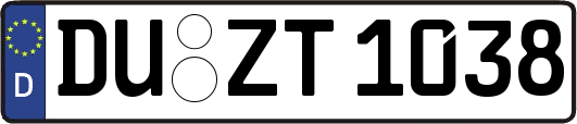 DU-ZT1038
