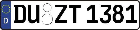 DU-ZT1381