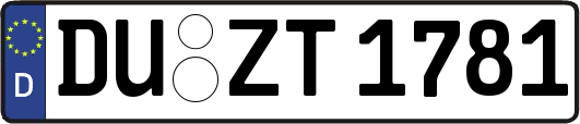 DU-ZT1781