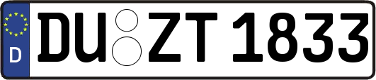 DU-ZT1833