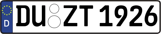 DU-ZT1926