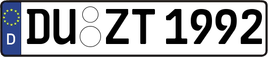 DU-ZT1992