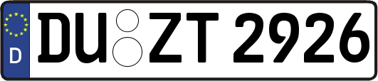 DU-ZT2926