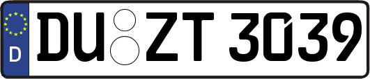 DU-ZT3039