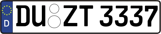 DU-ZT3337