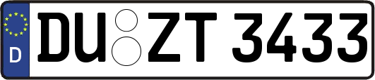 DU-ZT3433
