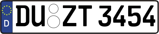 DU-ZT3454