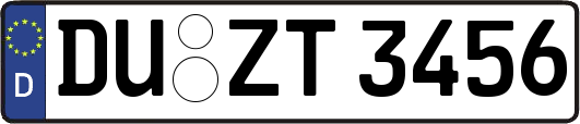 DU-ZT3456