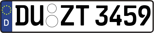 DU-ZT3459