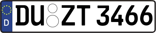 DU-ZT3466