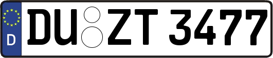 DU-ZT3477