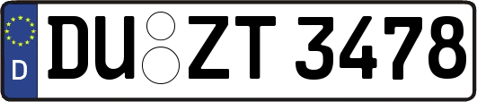 DU-ZT3478