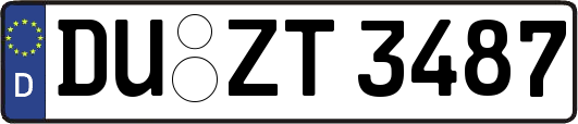 DU-ZT3487
