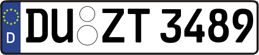 DU-ZT3489