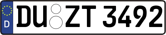 DU-ZT3492