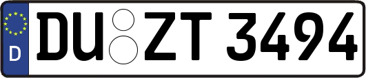 DU-ZT3494