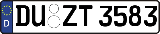 DU-ZT3583
