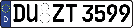 DU-ZT3599