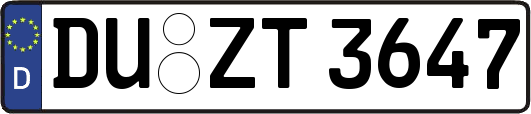 DU-ZT3647