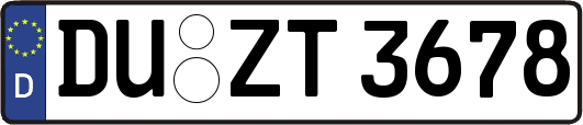DU-ZT3678