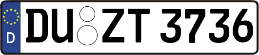 DU-ZT3736