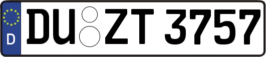 DU-ZT3757
