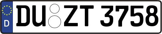 DU-ZT3758