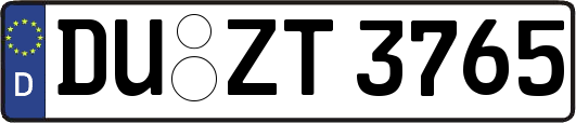 DU-ZT3765