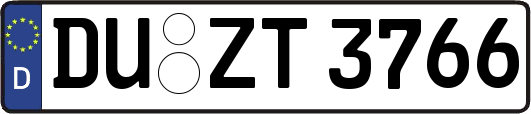 DU-ZT3766