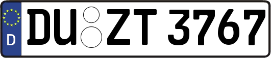 DU-ZT3767