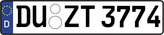 DU-ZT3774