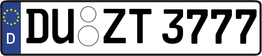 DU-ZT3777