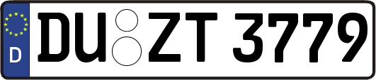DU-ZT3779