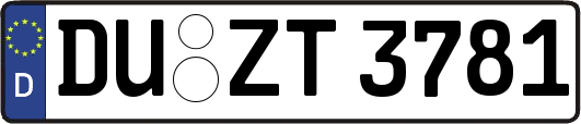 DU-ZT3781