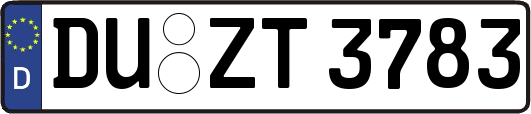 DU-ZT3783