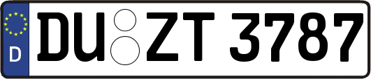 DU-ZT3787