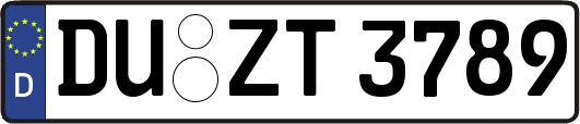 DU-ZT3789