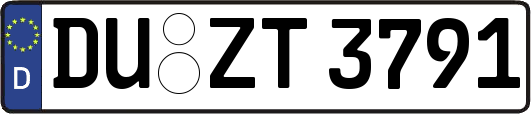 DU-ZT3791