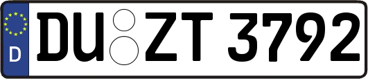 DU-ZT3792