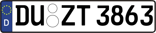 DU-ZT3863