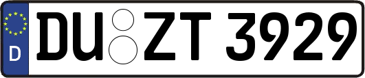 DU-ZT3929