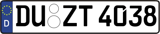 DU-ZT4038