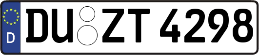 DU-ZT4298