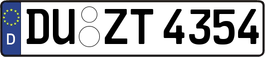 DU-ZT4354
