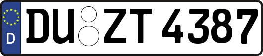 DU-ZT4387