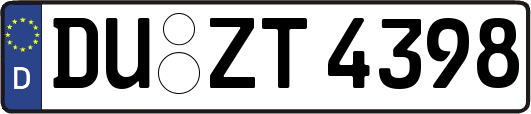DU-ZT4398