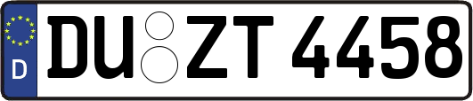 DU-ZT4458