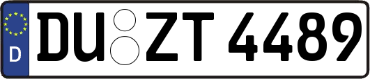 DU-ZT4489