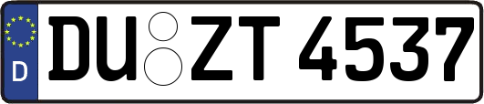 DU-ZT4537