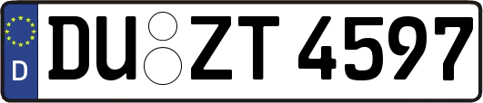DU-ZT4597